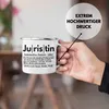 Trendation - Juristin Emaille Tasse Geschenk Anwalt Jura Produktbild-Vorschau 2