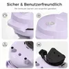 YASHE Mini-Waffeleisen ABW59C, 550 W, 10 cm, Antihaft, Produktbild-Vorschau 6