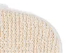 BADESCHWAMM mit Griff Oval 15x10x5cm Weiß-Beige Produktbild-Vorschau 3