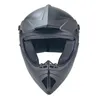 Crosshelm Helm Motorradhelm Motocross Jethelm schwarz matt Produktbild-Vorschau 3