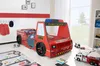 Autobett Kinder 90x200 cm Feuerwehrbett "Rio Firetruck" mit Produktbild-Vorschau 1
