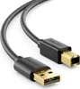 deleyCON 3,0m USB 2.0 Datenkabel Druckerkabel Scannerkabel Produktbild-Vorschau 1