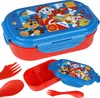 Paw Patrol Frühstücksbox mit Besteck, Sandwich-Lunchbox Produktbild-Vorschau 1