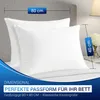 40x80 cm Federkissen Kissen Feder Daunenkissen Kopfkissen Produktbild-Vorschau 2