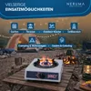 Neruma Camping Gaskocher 3-flammig – Premium Gasbrenner mit Produktbild-Vorschau 5