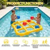 Aufblasbares Tic Tac Toe Poolspiel – Wasserspielzeug mit 10 Produktbild-Vorschau 4