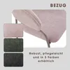 byLIVING Stuhl 2-er Set CURVE / Webstoffbezug in taupe, Produktbild-Vorschau 5