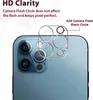 Close-up of a phone camera lens protector with text overlays. Produktbild-Vorschau