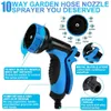 Flexibler Gartenschlauch 50FT 15m Wasserschlauch Dehnbar Produktbild-Vorschau 3