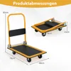 COSTWAY Transportwagen klappbar, Plattformwagen bis 150 kg Produktbild-Vorschau 3