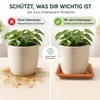 Podstawka pod doniczkę z terakoty Jana 17 x 17 cm - Podgląd zdjęcia produktu 6
