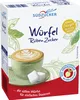 A box of Sudzucker sugar cubes with a cup of coffee and a rural landscape illustration. Podgląd zdjęcia produktu