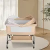3 in 1 Beistellbett Babywiege Reisebett,Babybetten ab Produktbild-Vorschau 3