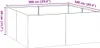 vidaXL Pflanzkübel Rostig 100x100x40 cm Wetterfester Stahl Produktbild-Vorschau 8