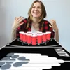 XMTECH Game Tables Beer Pong Table Set včetně 5 míčků a 100 Náhled obrázku produktu 3