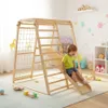 Indoor Spielplatz Kletterwand Klettergerüst Sprossenwand Produktbild-Vorschau 2