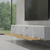 doporro TV Lowboard hängend Fernsehschrank Wohnzimmer | Produktbild-Vorschau 4