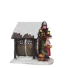 LuVille Weihnachtsdorf-Miniatur Bierstube - L11 x B12 x H12 Produktbild-Vorschau 5