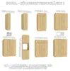 Küchenhängeschrank 80 cm - Beige Matt - Eck-Hängeschrank - Produktbild-Vorschau 4