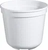 Geli Blumentopf STANDARD Weiß Ø 24 cm - Kunststoff Produktbild-Vorschau 3