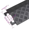 vidaXL Mostki kablowe 2 szt. 98,5 cm czarne Podgląd zdjęcia produktu 11