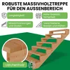 Terrassentreppe aus Lärche Treppe Stufen Wangentreppe Produktbild-Vorschau 2