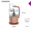 Kenwood Electronics FDP22.130RD, 1,3 L, Červená, Clay Red, Náhľad obrázku produktu 6