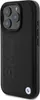 Hülle iPhone 16 Pro BMW Echtleder schwarz Logo Metall Produktbild-Vorschau 3