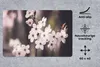 MuchoWow® Schreibtischunterlage Blumen - Weiß - Natur - Produktbild-Vorschau 2