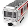 Prager U-Bahn aus Metall, 16 cm Produktbild-Vorschau 3