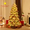 COSTWAY Künstlicher Weihnachtsbaum 180cm mit Schnee, Produktbild-Vorschau 2