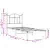 VidaXL 353481, Biały, 95 cm, 2,07 m, 97 cm, 900 x 2000 mm, Podgląd zdjęcia produktu 9