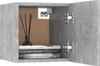 vidaXL Noční stolek Concrete Grey 30,5x30x30 cm Dřevěný Náhled obrázku produktu 3