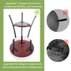 Soportes para plantas altos con 2 niveles y estantes de Vista previa de la imagen del producto 3