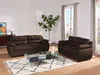 Sofa 2-Sitzer - Stoff - Braun - MANOA Produktbild-Vorschau 2