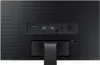 The back panel of a black monitor, showing various ports. Produktbild-Vorschau