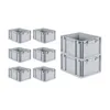 SuperSparSet 8x Eurobox NextGen Grip mit Scharnierdeckel Produktbild-Vorschau 3