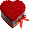 SucceBuy 100 pcs. Roses éternelles en forme de cœur boîte, Voir les images du produit 1