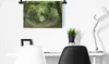 MuchoWow® Wandteppich Wandbehang Wald - Baum - Tunnel 60x40 Produktbild-Vorschau 4