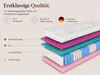 VISCO - 7 ZONEN Taschenfederkernmatratze Cailano, 160x200 Produktbild-Vorschau 3