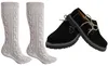 Trachtenschuhe +Trachtensocken Set Haferlschuhe wildleder Produktbild-Vorschau 2