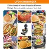 Fabricant de burgers glacés, machine à burgers UFO en acier Voir les images du produit 13