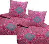 Bettwäsche Seersucker Mikrofaser Ornamente 135x200 80x80 Produktbild-Vorschau 3
