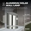 Ledvion Solar LED Wandleuchte Elara mit Sensor Warmweiß Produktbild-Vorschau 2