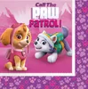 Tovaglioli di carta PAW Patrol 33 x 33 cm rosa-viola - Anteprima dell’immagine prodotto 1
