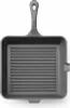 HENDI Gusseisen-Grillpfanne, Schwarz, 265x265x(H)50mm Produktbild-Vorschau 1