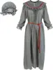 Horror Monster Werwolf Kleid mit Haube und Kordel Gr. 46 Produktbild-Vorschau 4