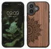 kwmobile Hülle kompatibel mit iPhone 17 Hülle - Holz Case - Produktbild-Vorschau 1