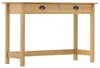 vidaXL Konzolový stolek Hill se 2 zásuvkami 110×45×74 cm Náhled obrázku produktu 6