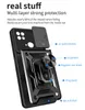 Redmi 10C Hülle mit Ring Ständer Halter Dia Kameraschutz Produktbild-Vorschau 4